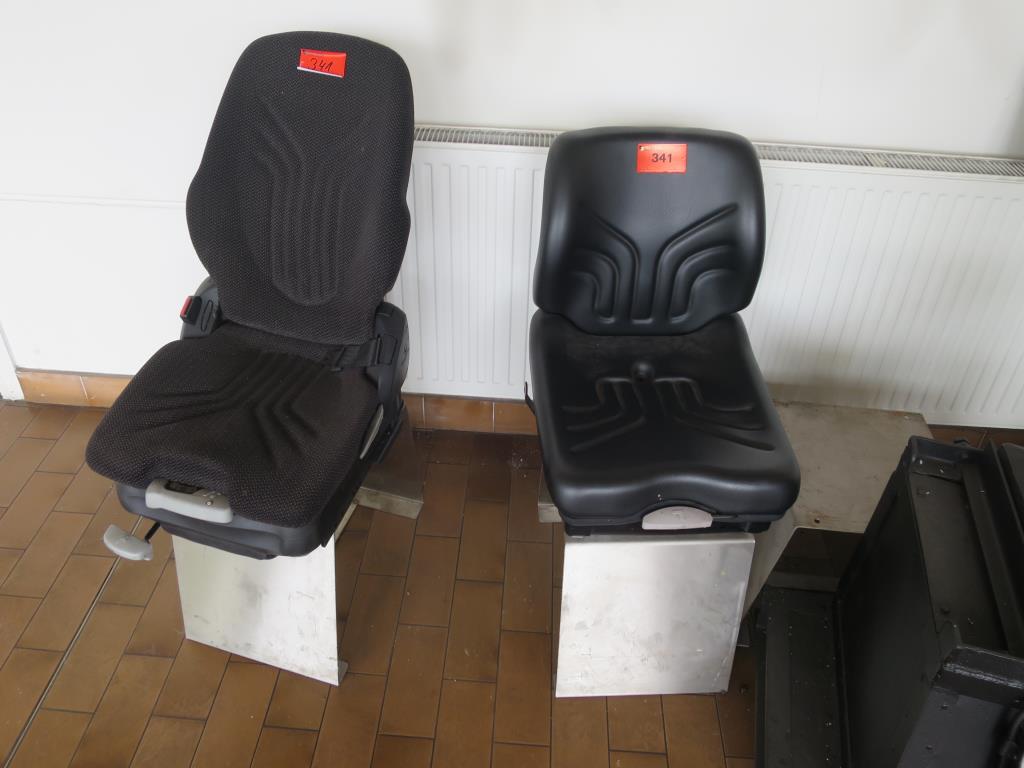 Used 2 Forklift seats for Sale (Auction Premium) | NetBid Industrial Auctions