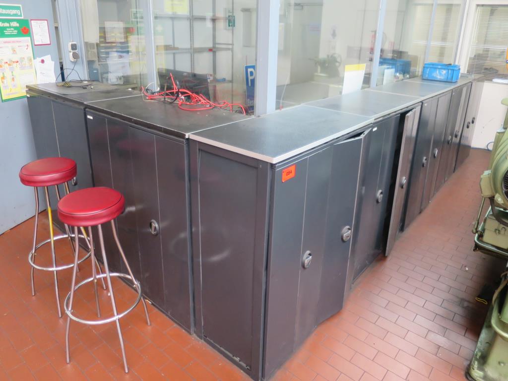 Used 7 Sheet steel cabinets for Sale (Auction Premium) | NetBid Industrial Auctions