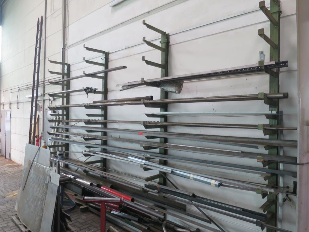 Used Cantilever rack for Sale (Auction Premium) | NetBid Industrial Auctions