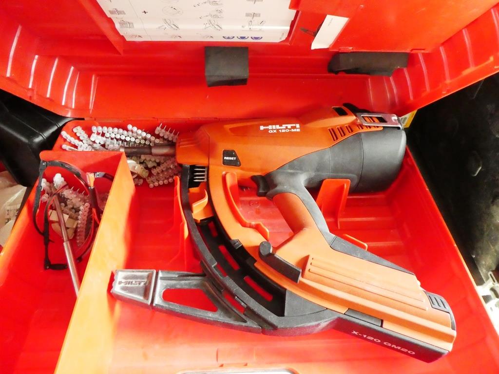 Used Hilti GX 120-ME Gas seat appliance for Sale (Auction Premium) | NetBid Industrial Auctions