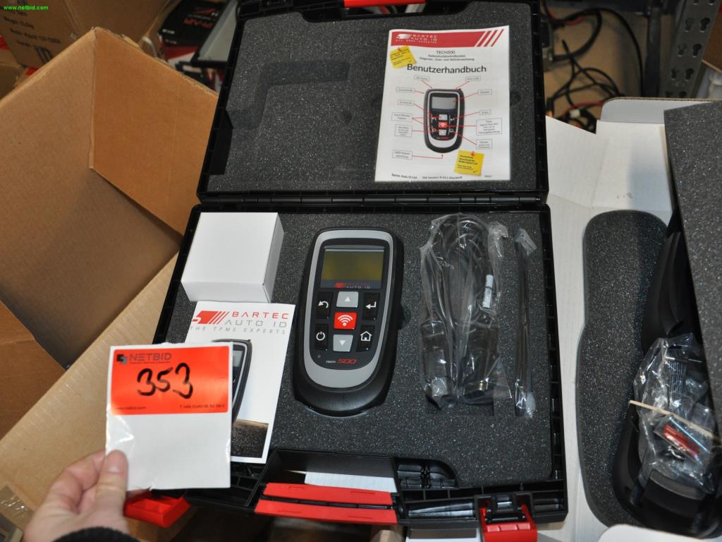 Used Bartec Tech 500 TPMS diagnostic device for Sale (Auction Premium) | NetBid Industrial Auctions