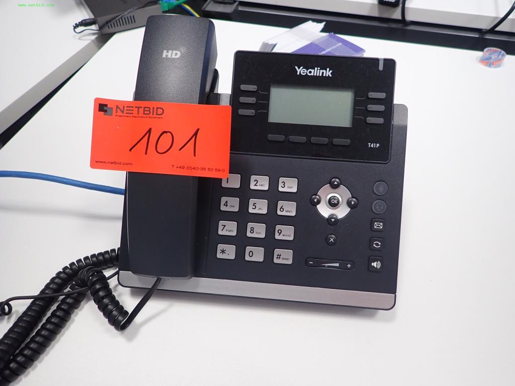 Used Yealink T41S 17 Internet telephones for Sale (Auction Premium) | NetBid Industrial Auctions