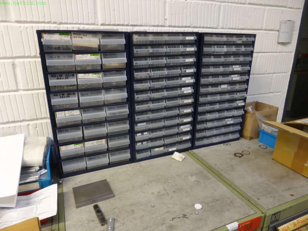 Used 3 Small parts sorting boxes for Sale (Auction Premium) | NetBid Industrial Auctions