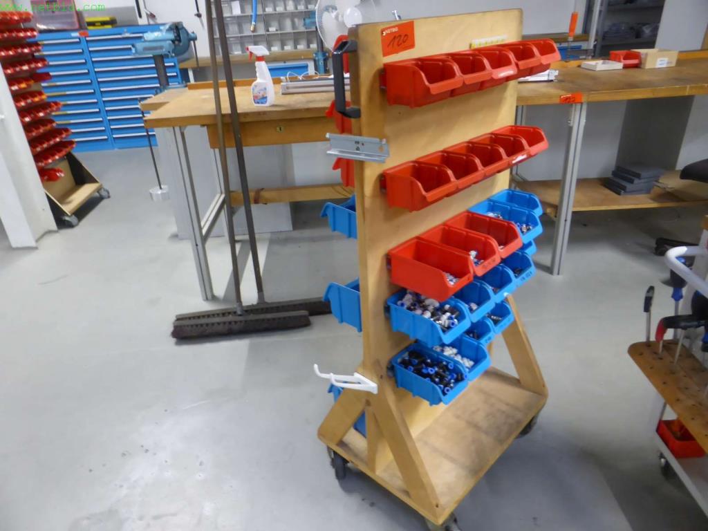 Used Mobile small divider shelf for Sale (Auction Premium) | NetBid Industrial Auctions