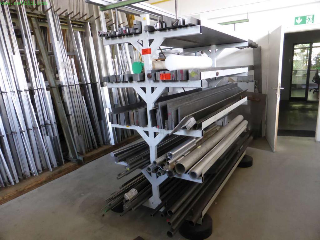 Used Double cantilever rack for Sale (Auction Premium) | NetBid Industrial Auctions