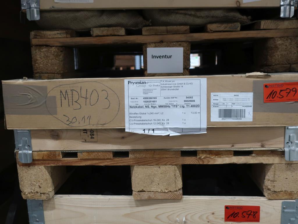 Used Prysmian/Draka NS Ngx MM 50 Hz ITS Kabelski komplet omrežni kabel-MM 50 Hz for Sale (Auction Premium) | NetBid Slovenija