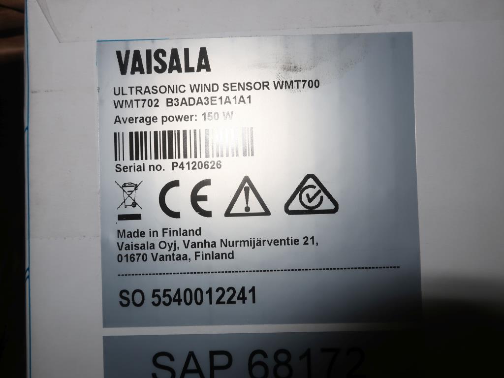 Used Vaisala WMT700 4 Anemometer for Sale (Online Auction) | NetBid Slovenija