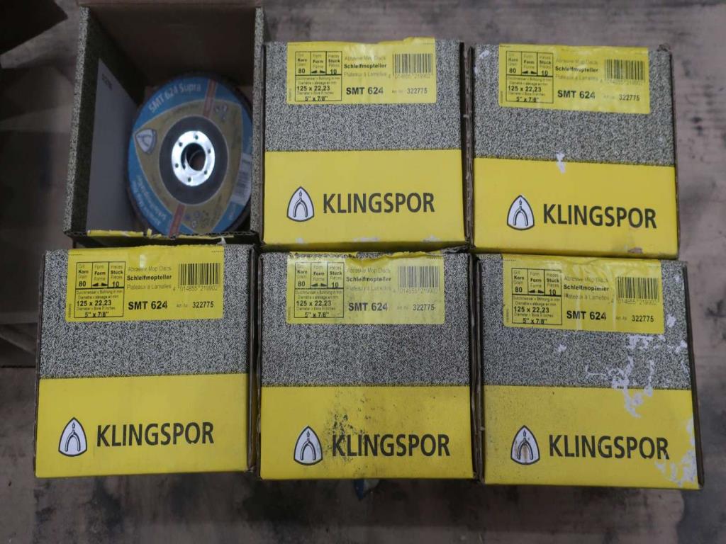 Used Klingspor SMT624 5 Gebinde Abrazivni mop disk (brez Euro palete) for Sale (Auction Premium) | NetBid Slovenija