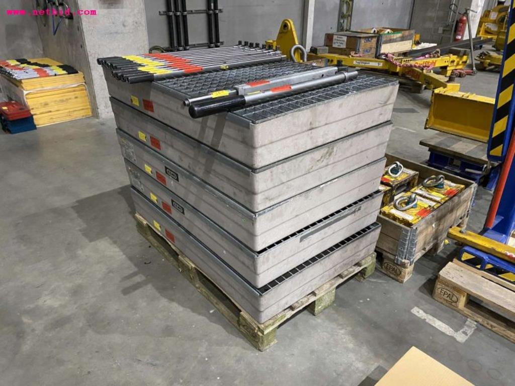 Used Cemo 211.0605 5 Pallet sump trays for Sale (Online Auction) | NetBid Industrial Auctions