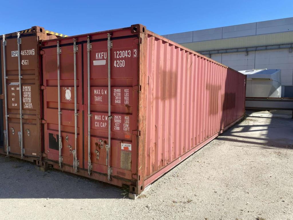 40´-Seecontainer (Standardbox) gebraucht kaufen (Auction Premium) | NetBid Industrie-Auktionen