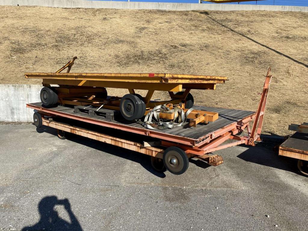 Used Mafi/ u.a. 4 Platform transport trailer for Sale (Online Auction) | NetBid Industrial Auctions