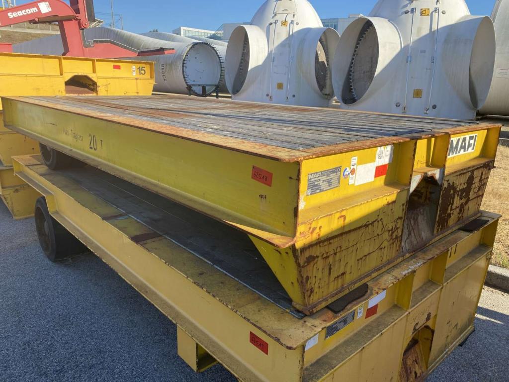 Used Mafi CT2LK Cargo/rollover trailer (2.1) for Sale (Online Auction) | NetBid Industrial Auctions