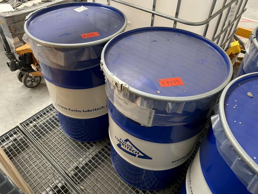 Used Fuchs Lubritech Stabyl EOS E2 2 Fässer fully synthetic high-performance grease for Sale (Auction Premium) | NetBid Industrial Auctions