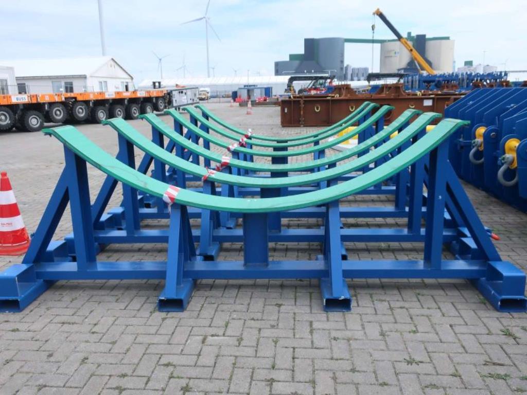 Used BN-TECH Wurzel Rahmen RE 74.4 (6M152) Blade bearing frame (root) for Sale (Online Auction) | NetBid Industrial Auctions