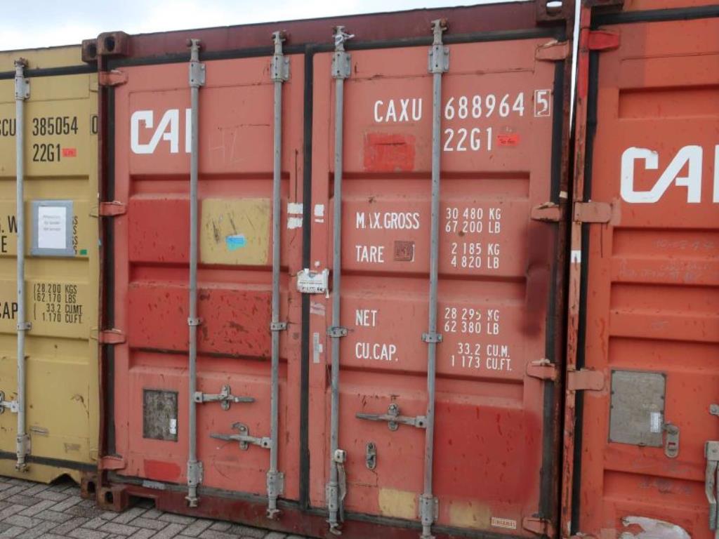 Used 20`- Sea container (standard box) for Sale (Online Auction) | NetBid Industrial Auctions