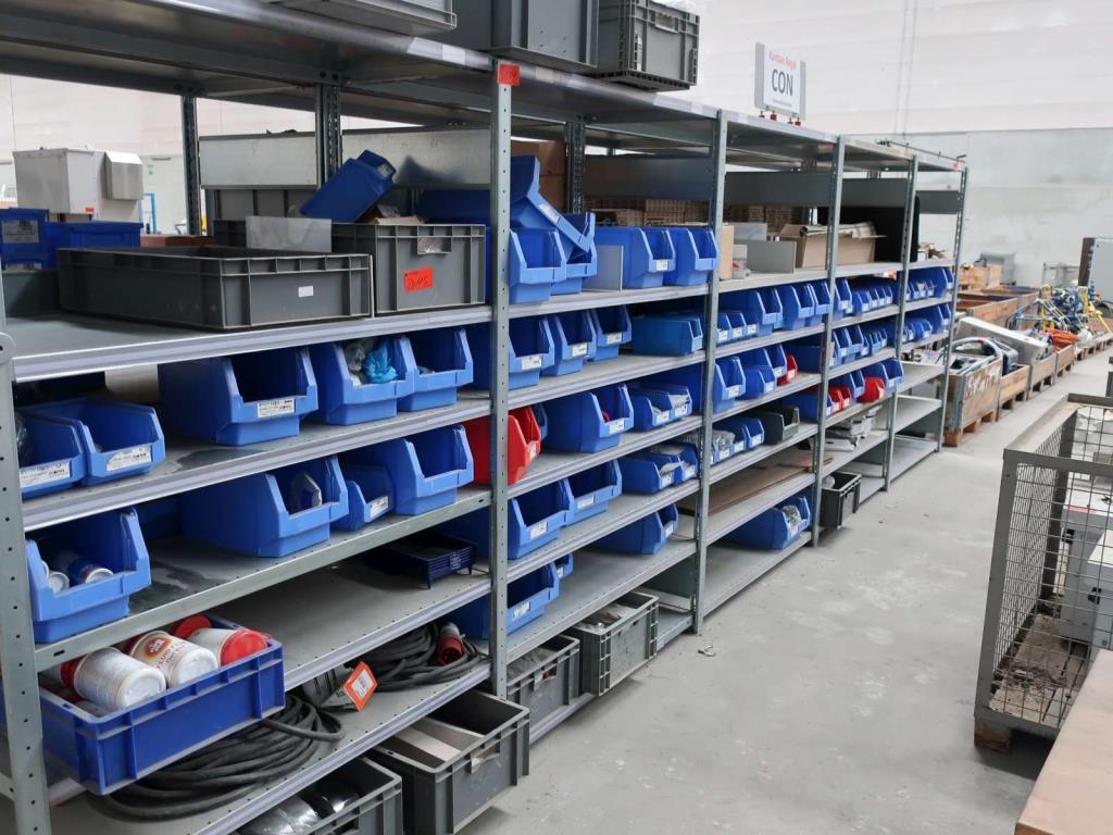 Used Shelf capacity Kanban warehouse (hall 2 container handling) for Sale (Online Auction) | NetBid Industrial Auctions