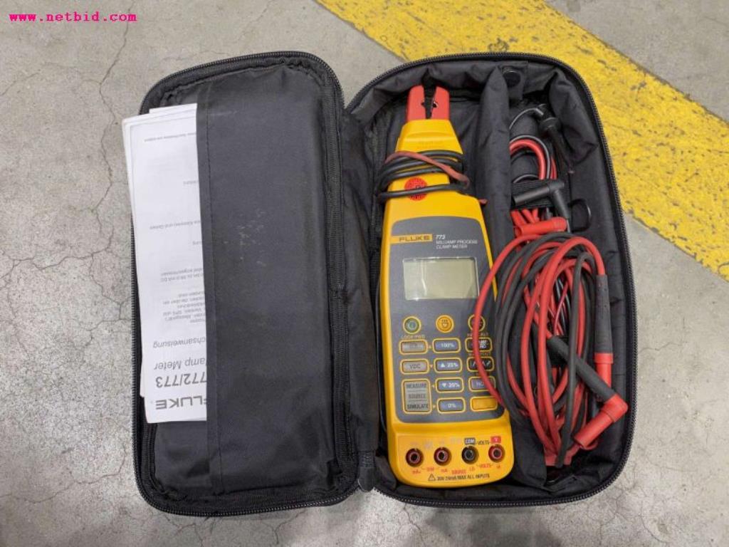 Used Fluke 773 mA Process Klemm Meter Ampermeter s kleščami (BHV 300.66) for Sale (Auction Premium) | NetBid Slovenija