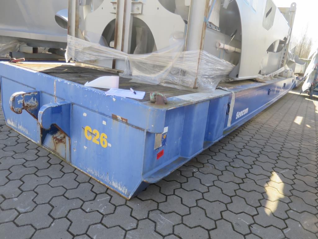 Used Seacom RT13,2M-62T roll/cargo trailer (C26) for Sale (Online Auction) | NetBid Industrial Auctions