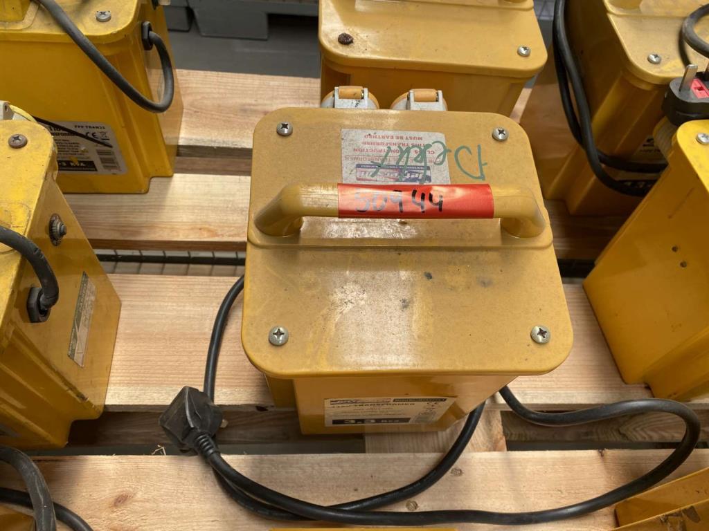 Used 110 V transformer for Sale (Online Auction) | NetBid Industrial Auctions