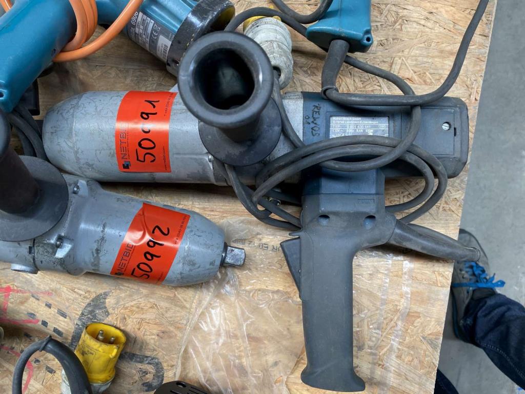 Used Bosch 0601435141 Electric impact wrench (110 V) for Sale (Online Auction) | NetBid Industrial Auctions