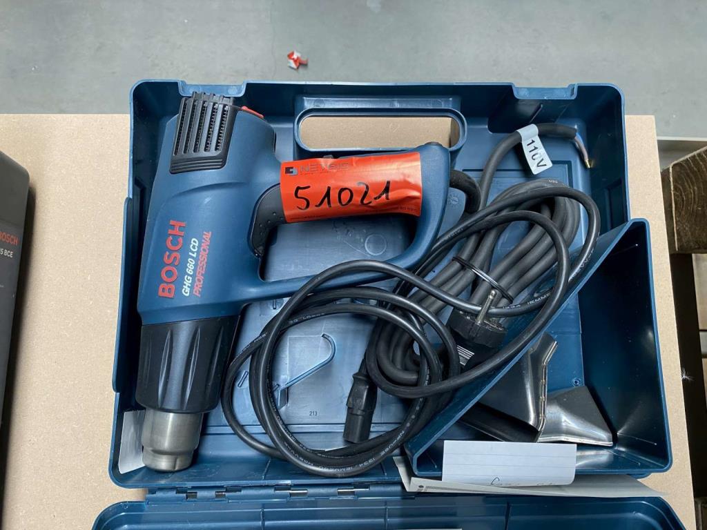 Used Bosch GHG660LCD Professional Naprava za vroč zrak (110 V) for Sale (Trading Premium) | NetBid Slovenija