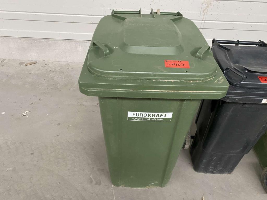 Used 6 Plastic waste bins for Sale (Online Auction) | NetBid Industrial Auctions