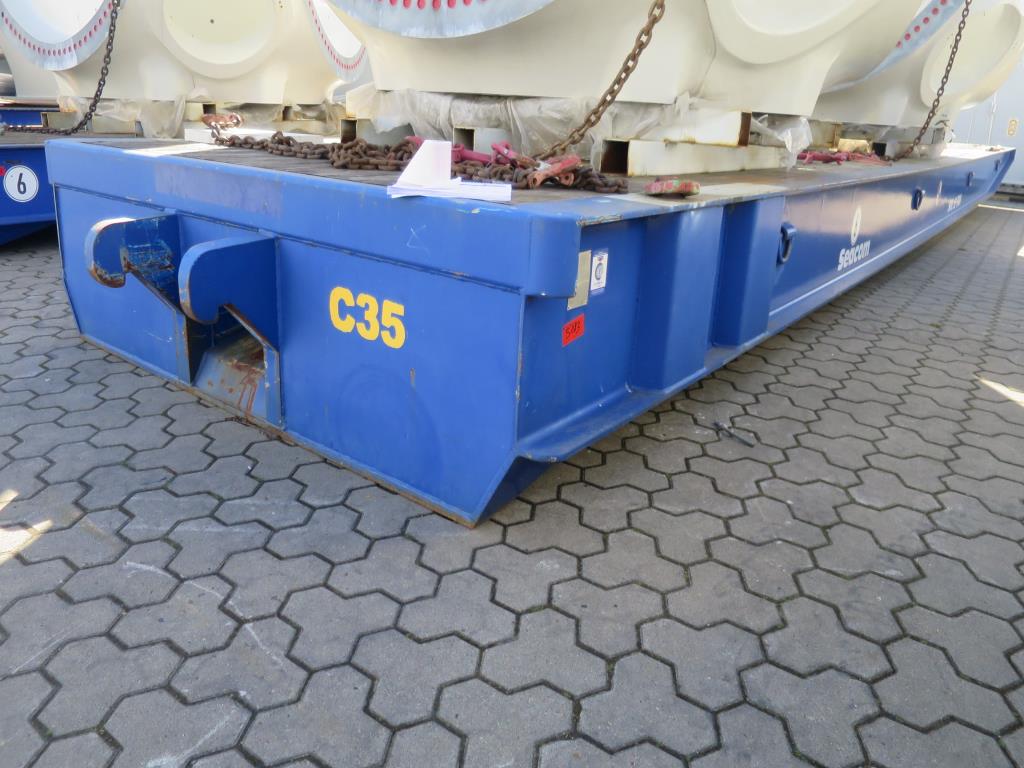 Used Seacom RT13,2M-62T Heavy duty trailer (C35) LATE RELEASE for Sale (Online Auction) | NetBid Industrial Auctions