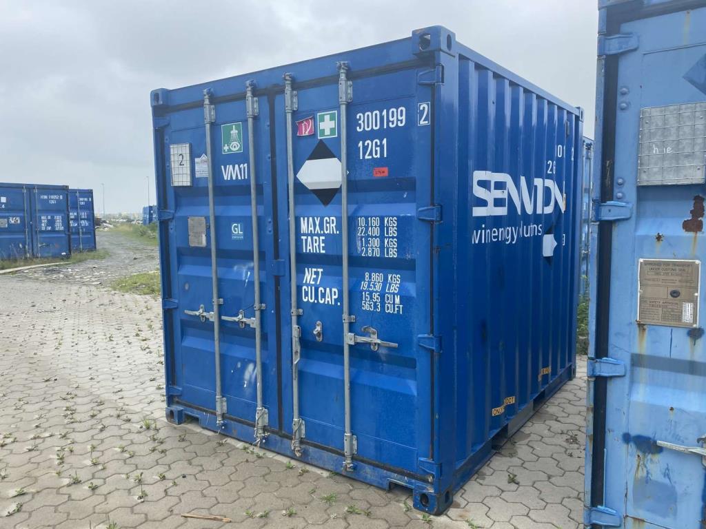 Used 10´ sea container for Sale (Auction Premium) | NetBid Industrial Auctions