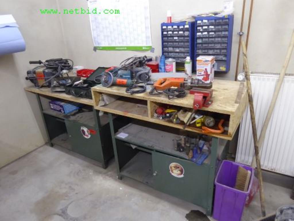 Used 2 Workbenches for Sale (Auction Premium) | NetBid Industrial Auctions