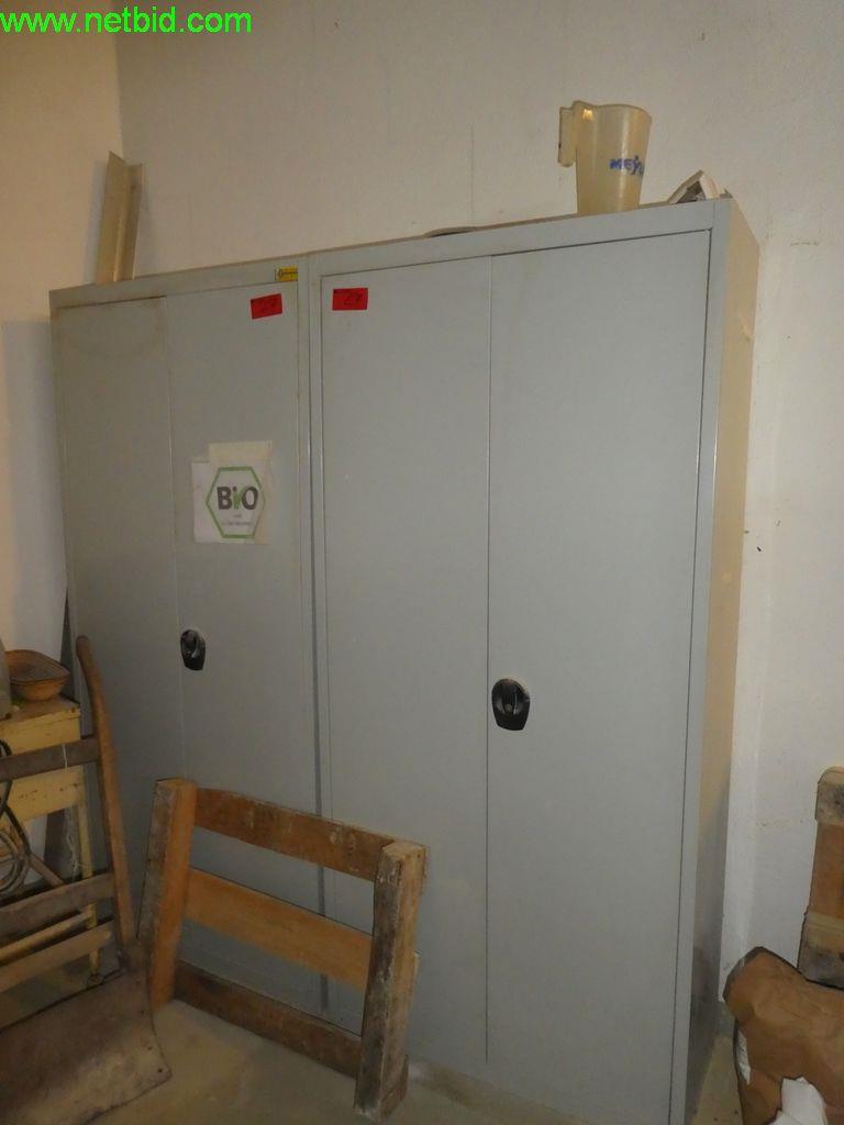 Used 2 Sheet metal cabinets for Sale (Auction Premium) | NetBid Industrial Auctions