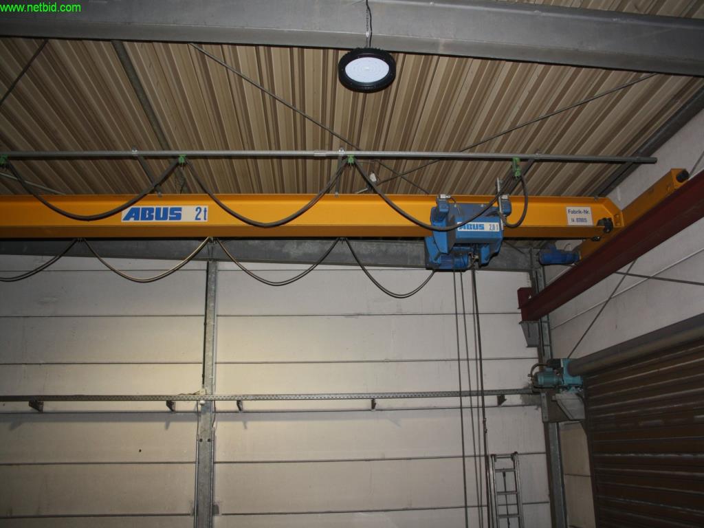Abus 1-girder overhead crane gebruikt kopen (Auction Premium) | NetBid industriële Veilingen