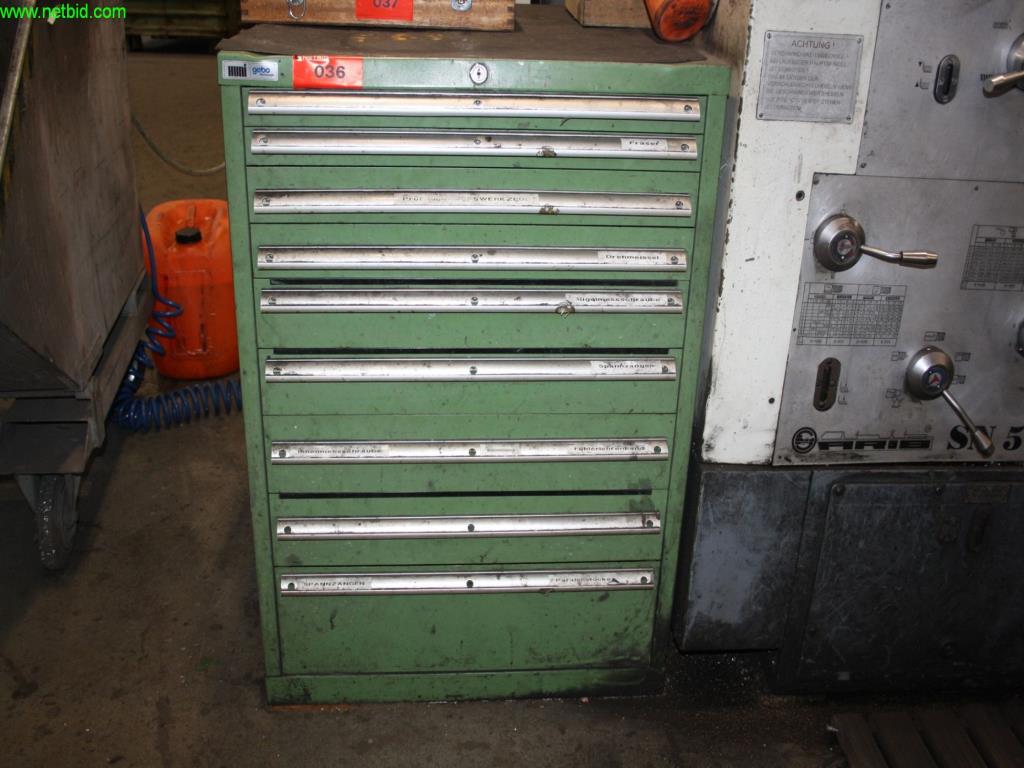 Used Gebo drawer tool cabinet for Sale (Auction Premium) | NetBid Industrial Auctions