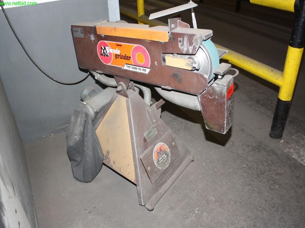 Used Swede-Grinder 2500-75-100 belt sander for Sale (Auction Premium) | NetBid Industrial Auctions