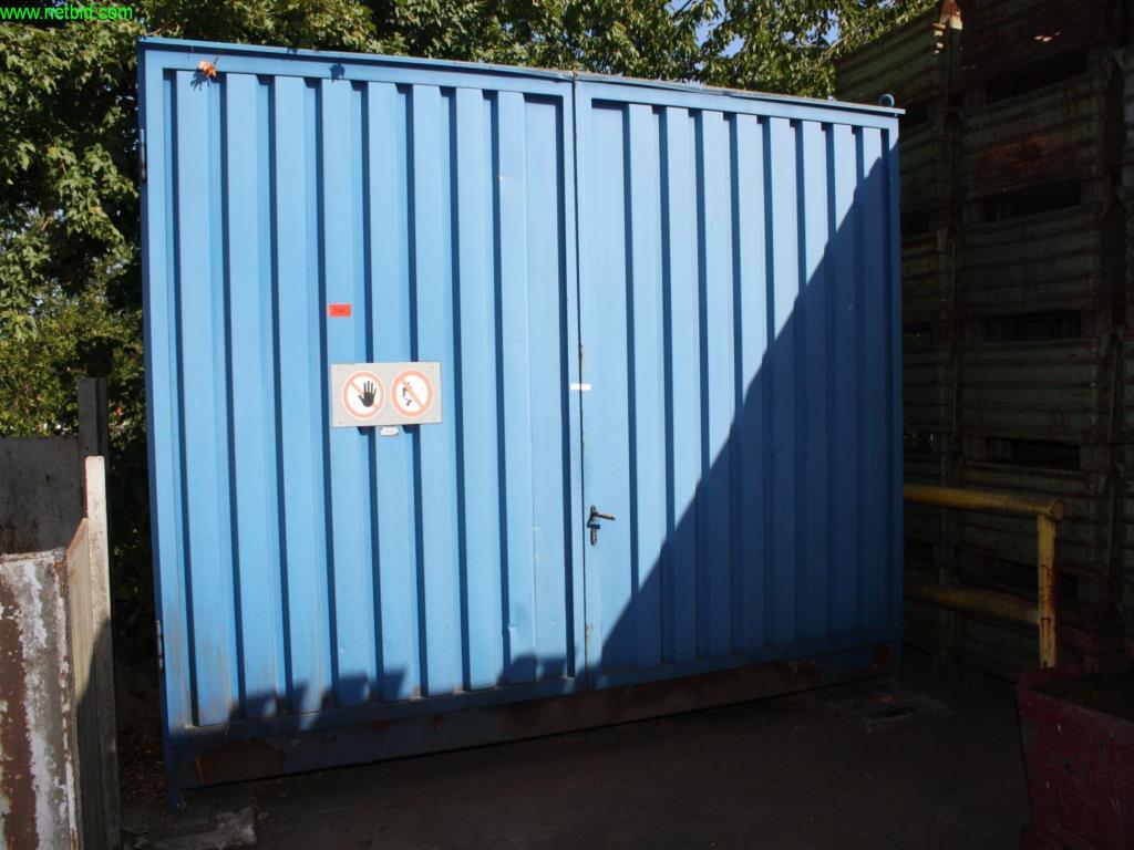 Used Denios container f. hazardous materials for Sale (Trading Premium) | NetBid Industrial Auctions