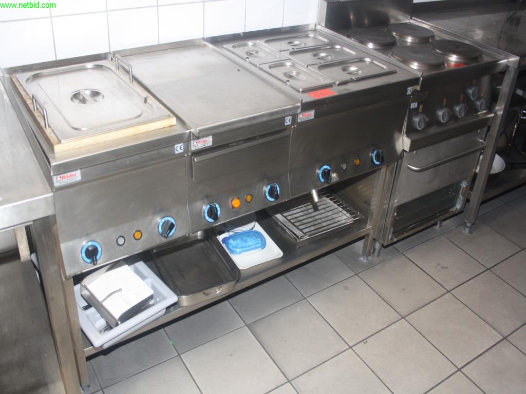 Used Röder cooking and BBQ line for Sale (Auction Premium) | NetBid Industrial Auctions