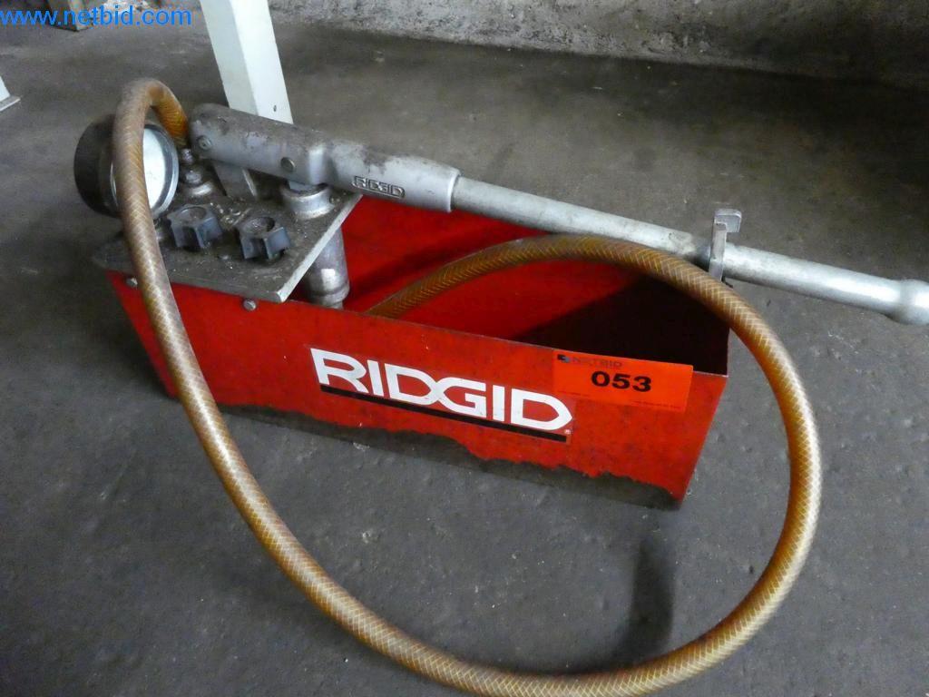 Used Ridgid manual hydraulic press for Sale (Auction Premium) | NetBid Slovenija