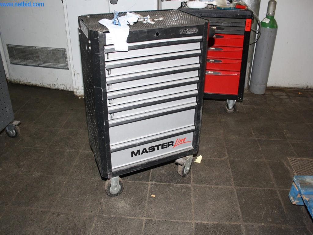 Used KS TOOLS Masterline Werkstattwagen For Sale (Auction Premium ...