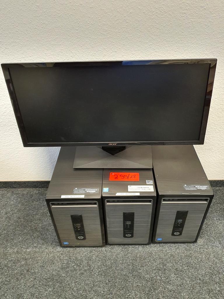 Used HP ProDesk 400 G3 3 PC for Sale (Auction Premium) | NetBid Industrial Auctions