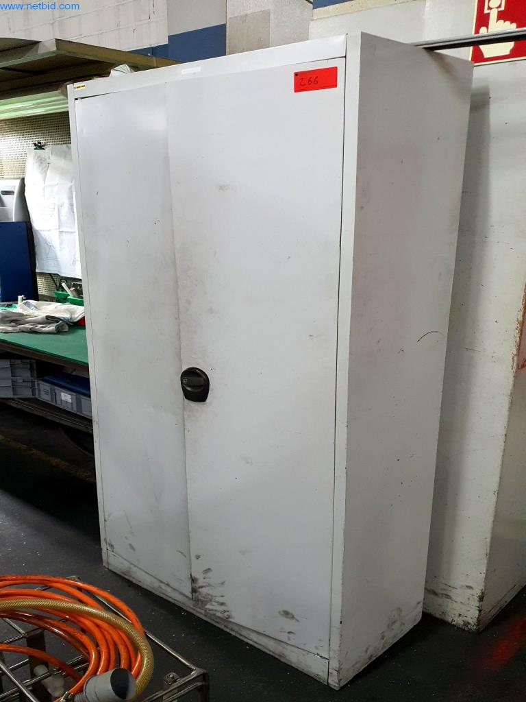 Used 2 Steel Cabinets For Sale Auction Premium NetBid Industrial   X15208 266 4 Slide 