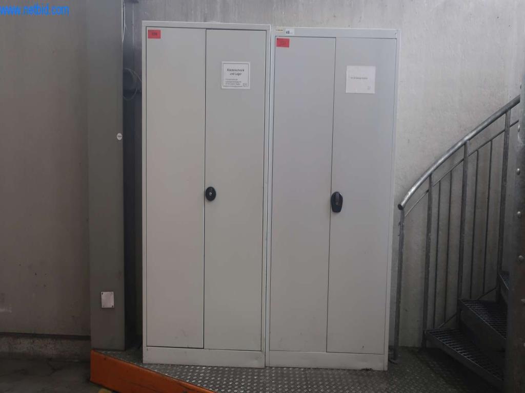 Used 2 steel cabinets for Sale (Auction Premium) | NetBid Industrial Auctions