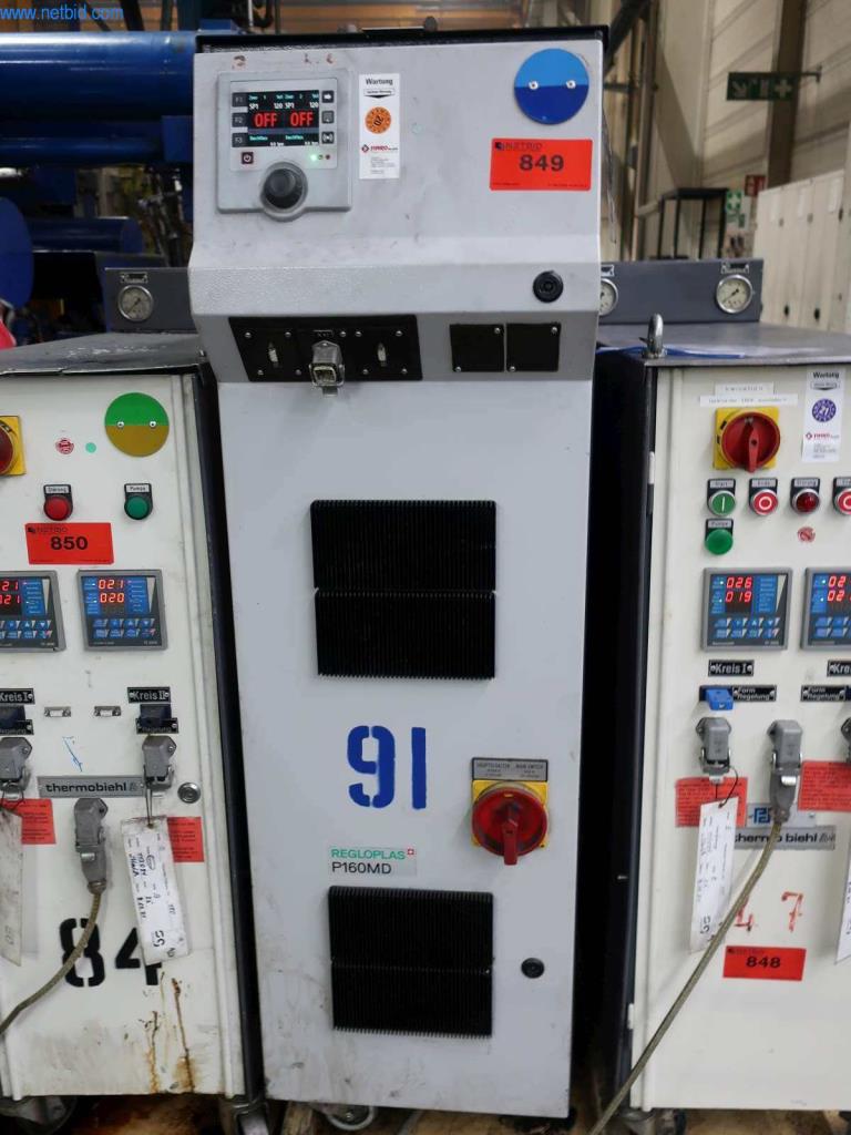 Used Regloplas P160MD/18/SM73/S K/RT100 temperature control unit (91) for Sale (Online Auction) | NetBid Industrial Auctions