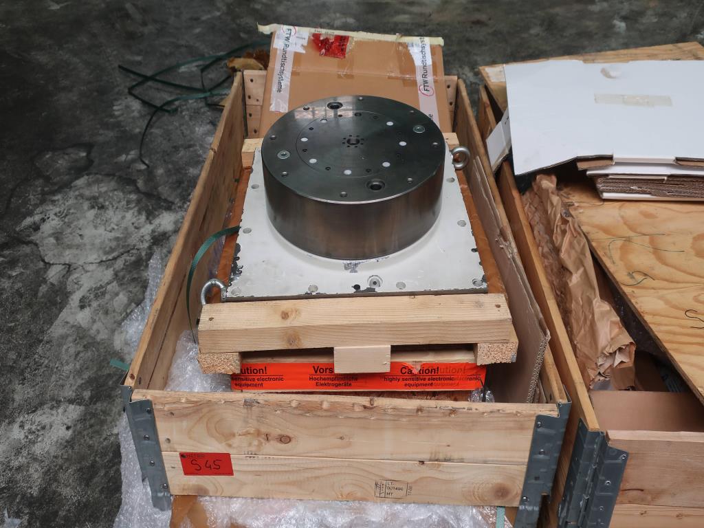 Used FTW DR320EV NC rotary table for Sale (Online Auction) | NetBid Industrial Auctions