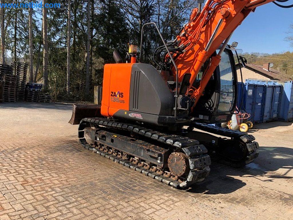 Used Hitachi ZX135US-5B Hydraulic excavator for Sale (Trading 