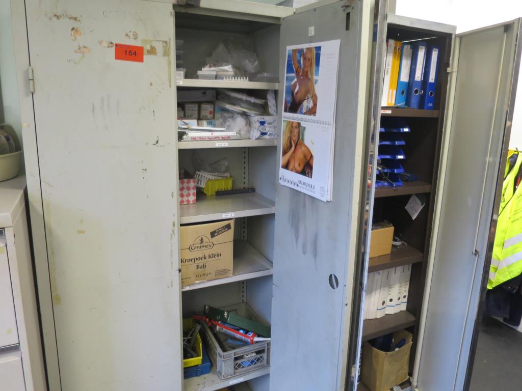 Used 2 sheet steel cabinets for Sale (Auction Premium) | NetBid Industrial Auctions