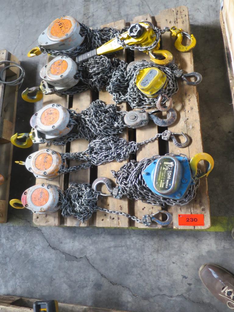 Used Kito 6 chain hoists for Sale (Auction Premium) | NetBid Industrial Auctions