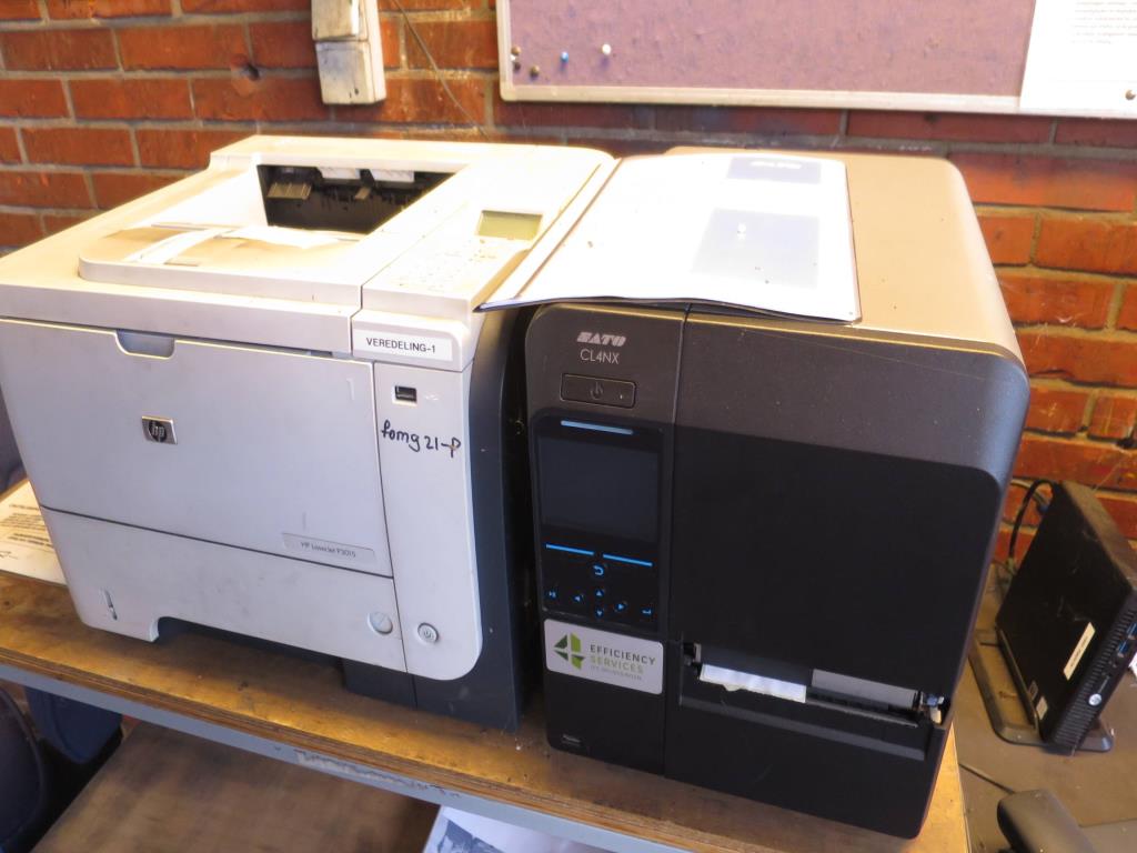 Used Sato CL4NX label printer for Sale (Auction Premium) | NetBid Industrial Auctions