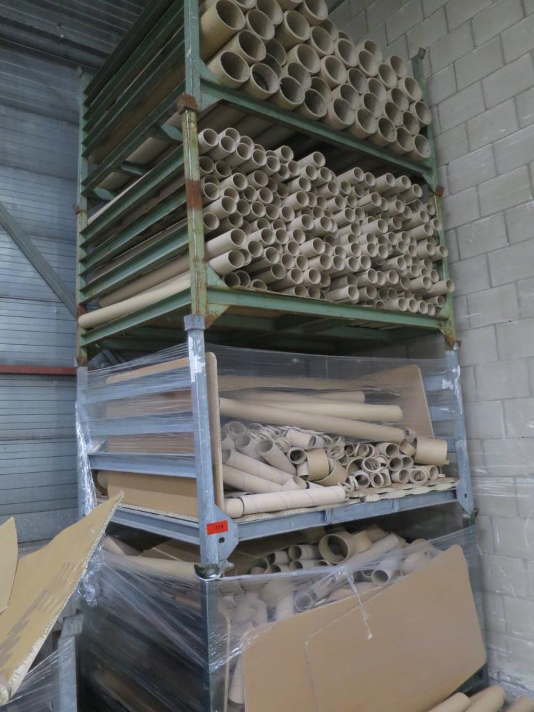 Used 1 Posten cardboard tubes for Sale (Auction Premium) | NetBid Industrial Auctions