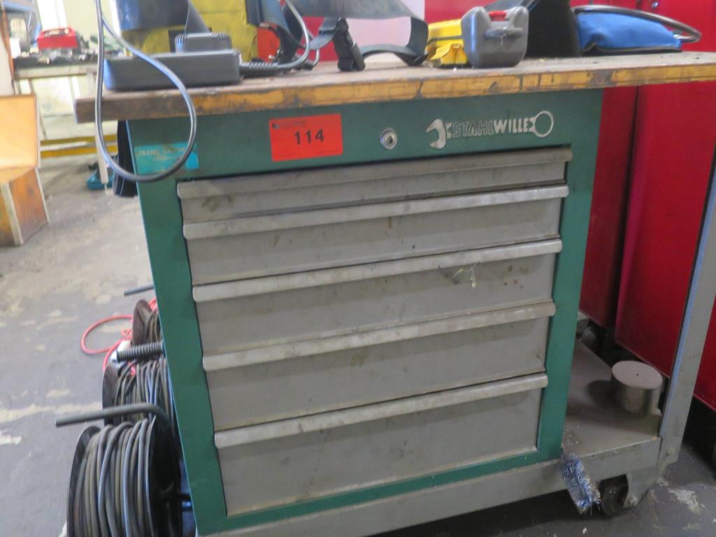 Used Stahlwille workshop trolley for Sale (Auction Premium) | NetBid Industrial Auctions