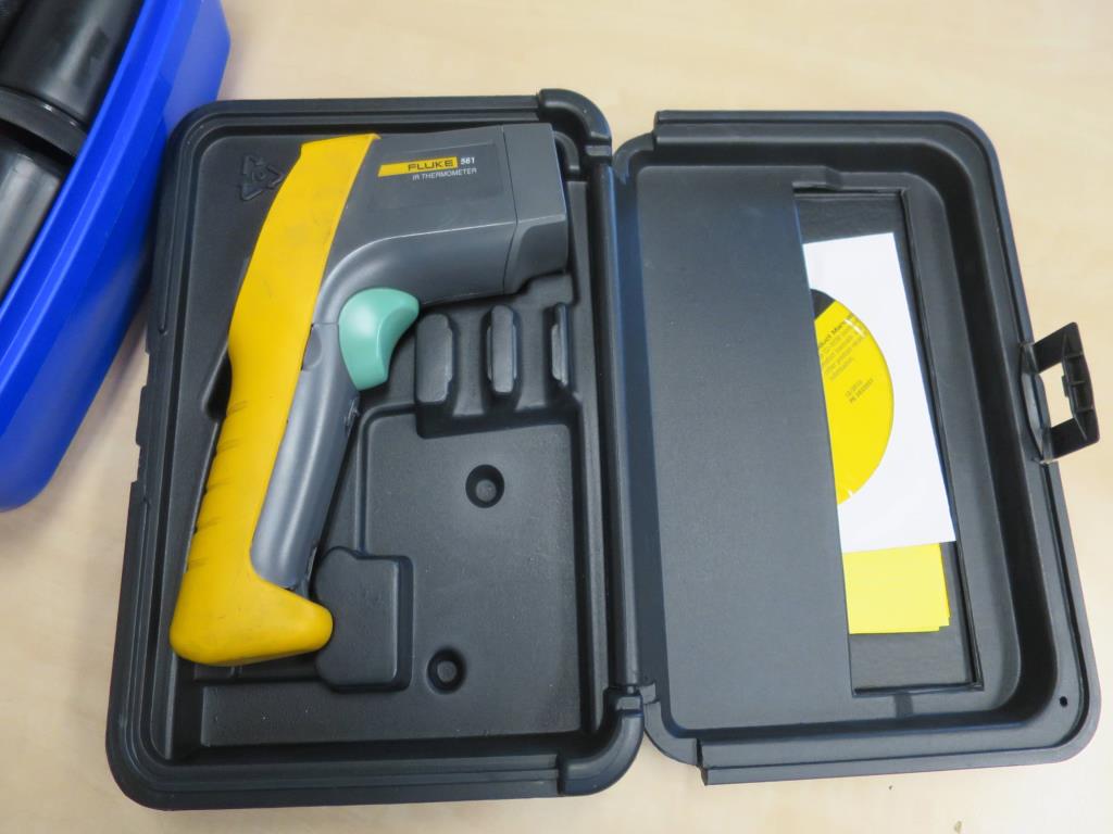 Used Fluke 561 infrared thermometer for Sale (Auction Premium) | NetBid Industrial Auctions