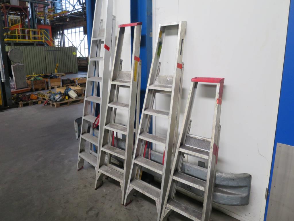 Used 5 aluminium ladders for Sale (Auction Premium) | NetBid Industrial Auctions